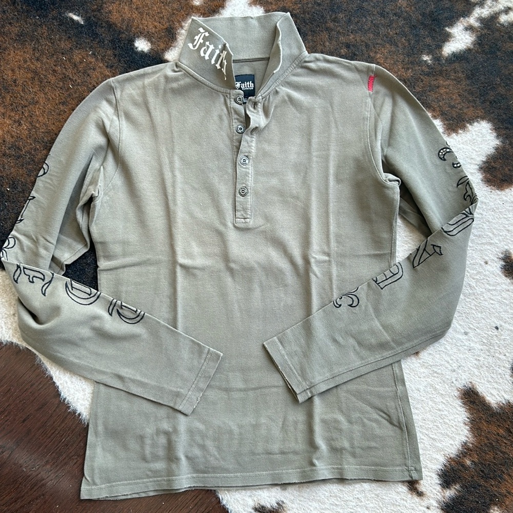Authentic Faith Connexion Cotton Top | Size M | Designer Statement - Picture 6 of 6